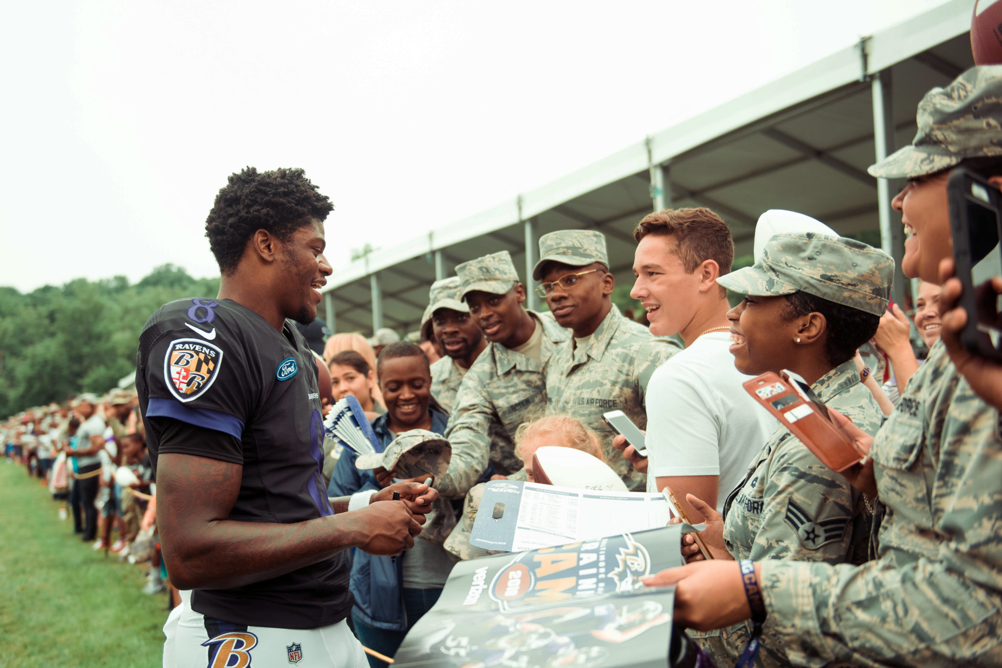 After Breaking NFL QB Rushing Record, Lamar Jackson Gifts Offensive