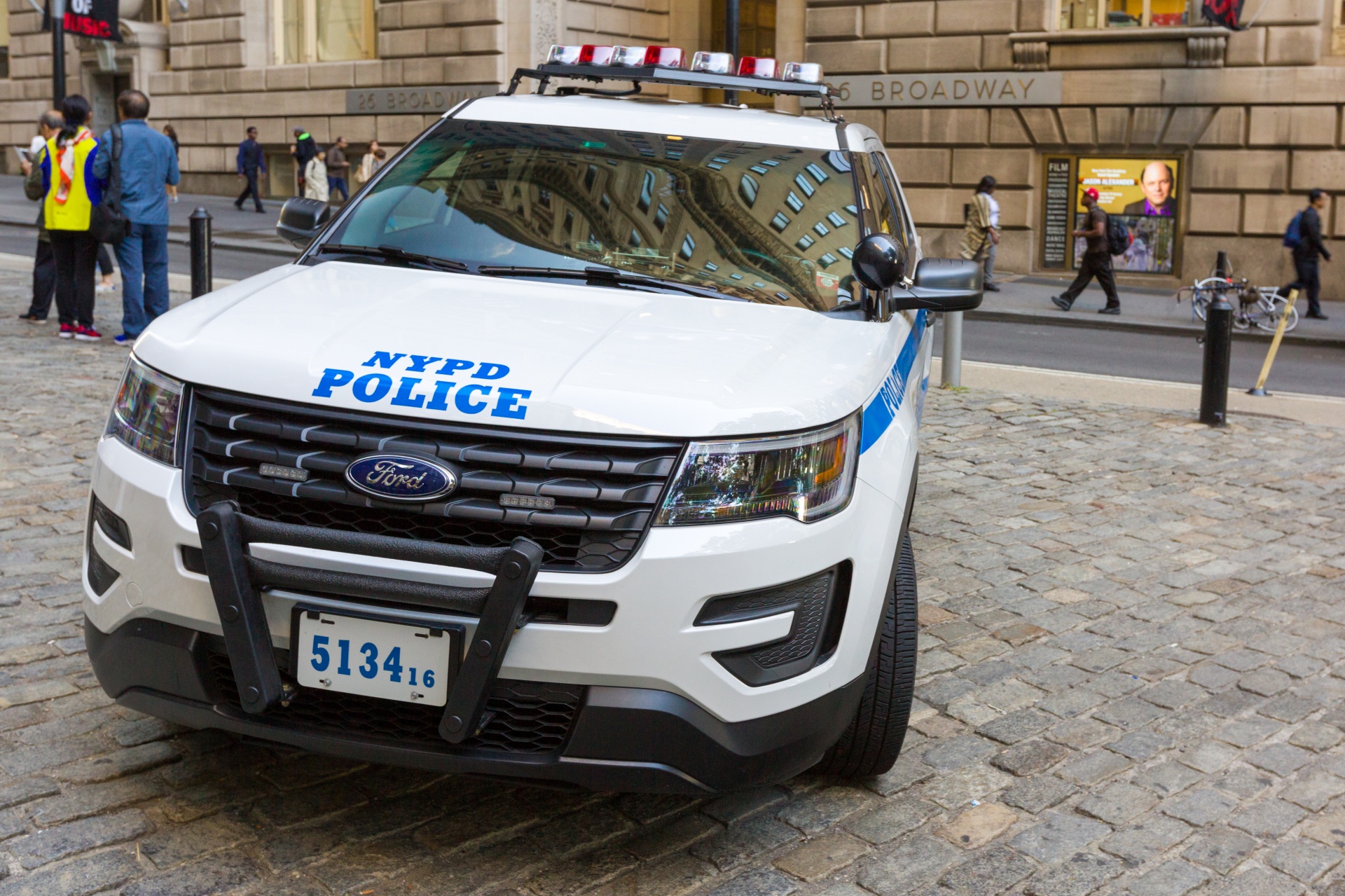 NYPD cop car